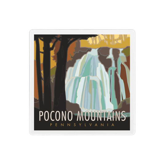Pocono Mountains, Pennsylvania - 4" x 4" Sandstone Coaster