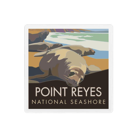 Point Reyes National Seashore - 4" x 4" Sandstone Coaster