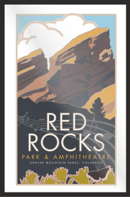 Red Rocks 2 (music), Colorado - Poster