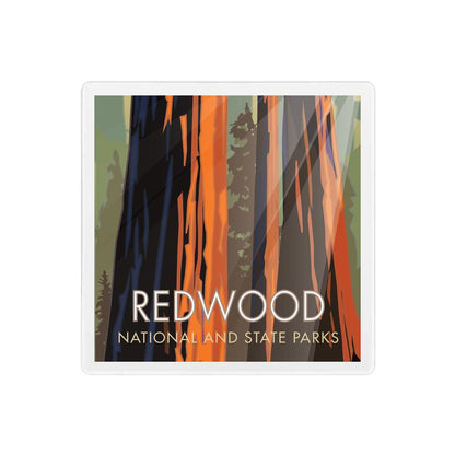 Redwood National and State Park, California - 4" x 4" Sandstone Coaster