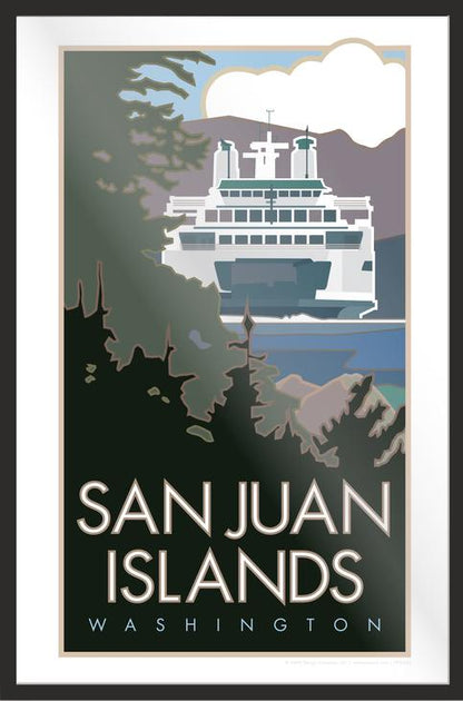 San Juan Islands, Washington Poster