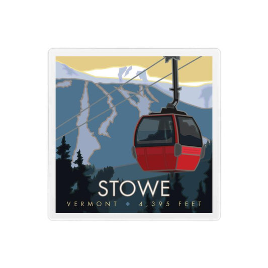 Stowe, Vermont - 4" x 4" Sandstone Coaster