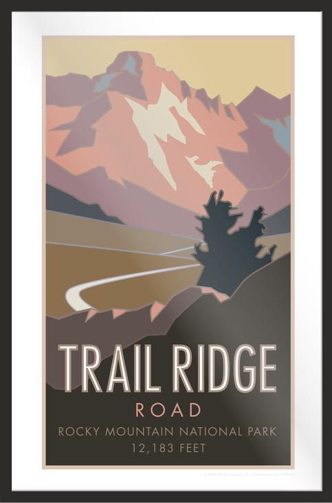 Trail Ridge Road 2 (Rocky Mountain National Park), Colorado - Poster