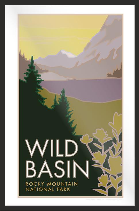 Wild Basin, Rocky Mountain National Park, Colorado - Poster