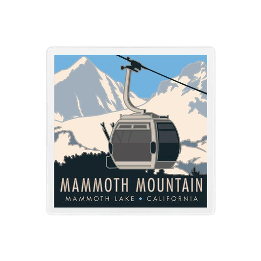 Mammoth Mountain Coaster - 4" x 4" Sandstone Coaster