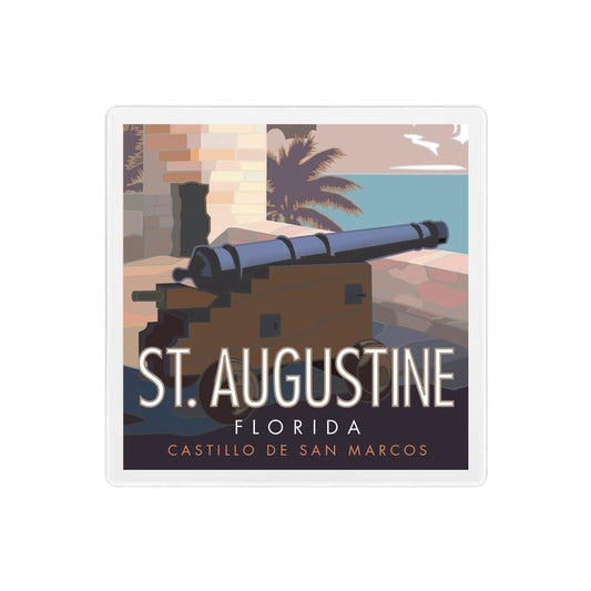 Castillo De San Marcos Coaster - 4" x 4" Sandstone Coaster