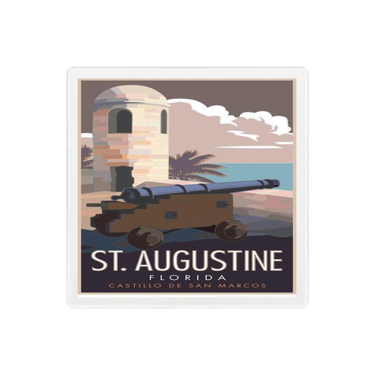 Castillo De San Marcos Coaster - 4" x 4" Sandstone Coaster