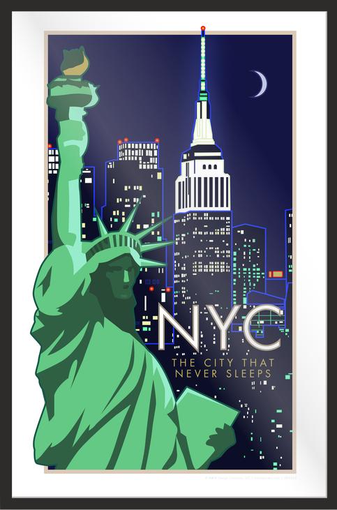 Nyc Skyline - Poster