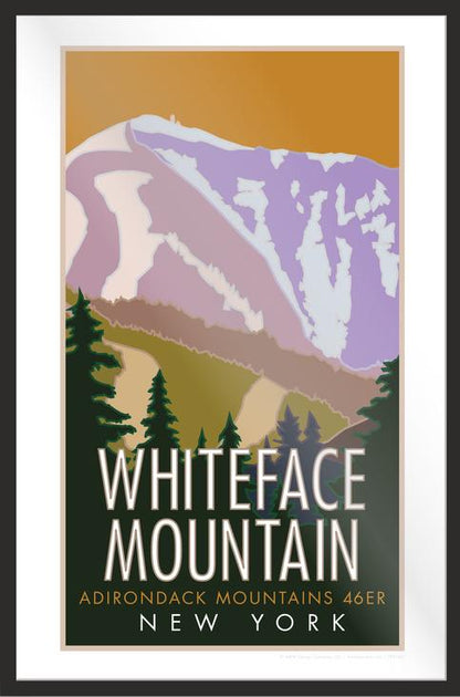 White Face Mountain - Poster