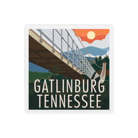 Gatlinburg Tennessee Coaster - 4" x 4" Coaster