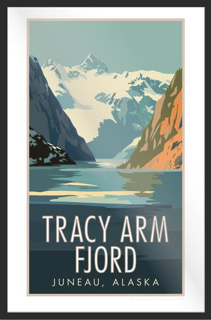 Tracy Arm Fjord - Poster