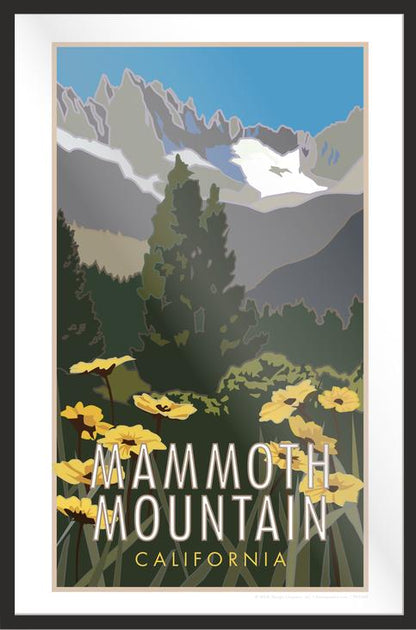 Mammoth Mountain Spring - Poster