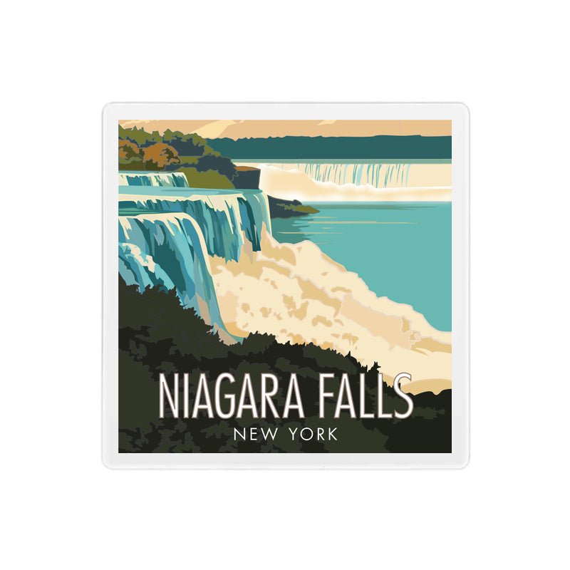Niagara Falls National Park Coaster - 4" x 4" Sandstone Coaster