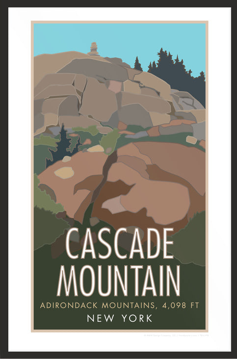 Cascade Mountain   - Poster