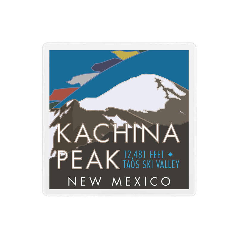 Kachina Peak Coaster - 4" x 4" Sandstone Coaster