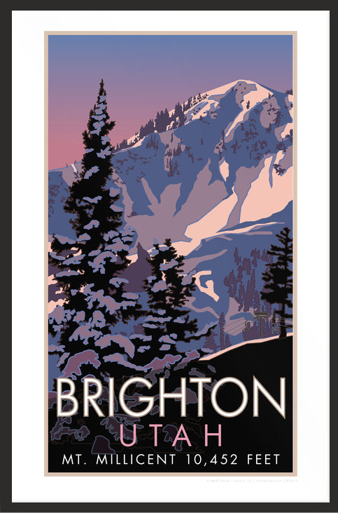 Brighton Milly - Mount Millicent - Poster