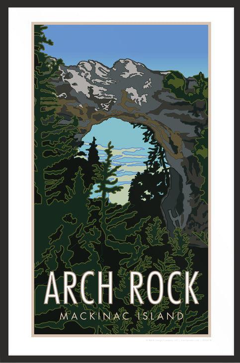 Arch Rock - Poster