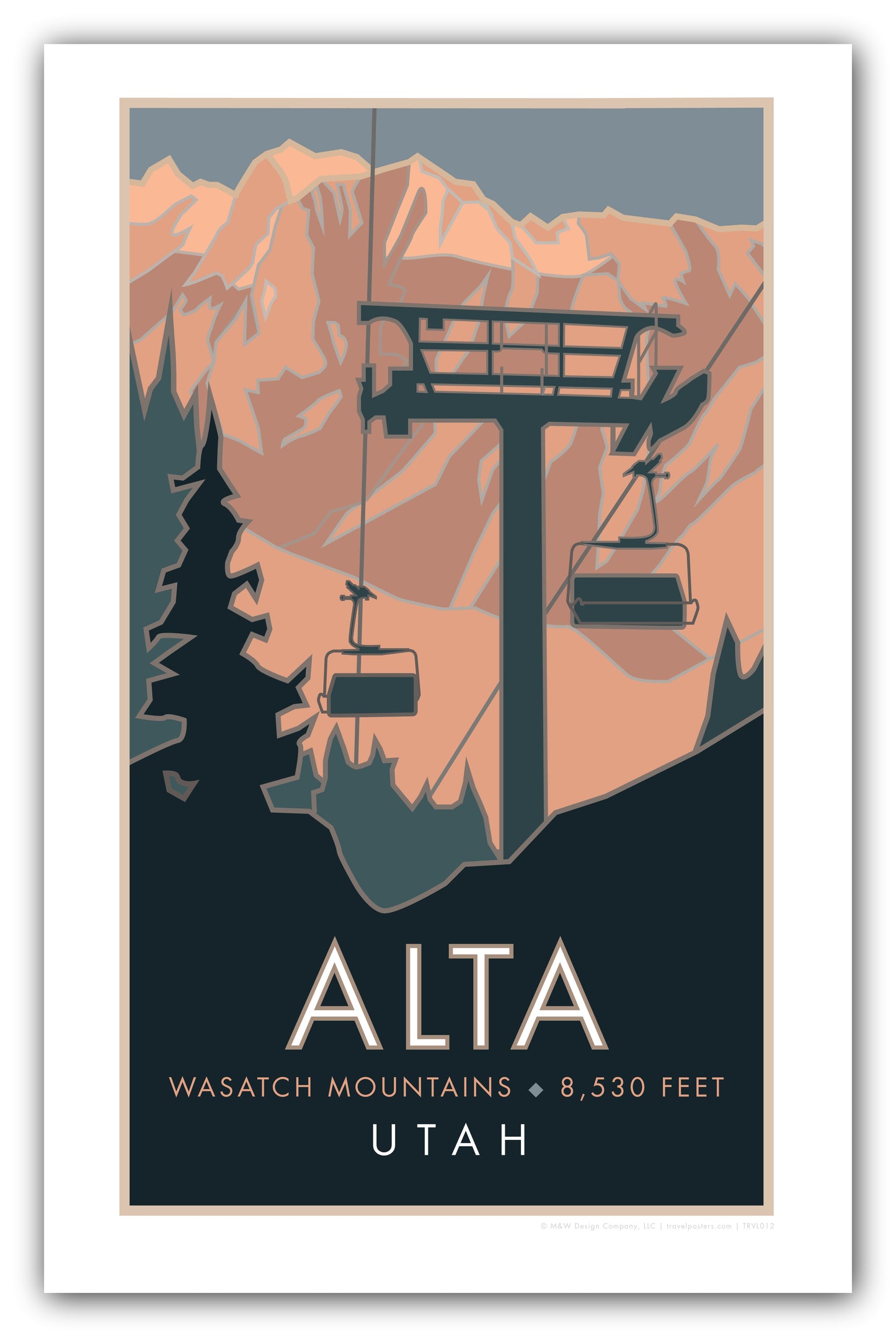 Alta, Utah - Poster