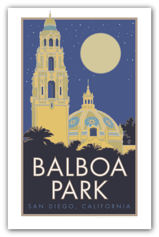 Balboa Park, San Diego California - Poster
