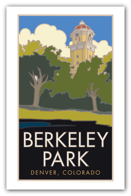 Berkeley Park, Denver, Colorado - Poster