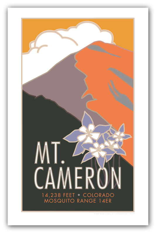 Mt. Cameron, Colorado - Colorado 14er - Poster