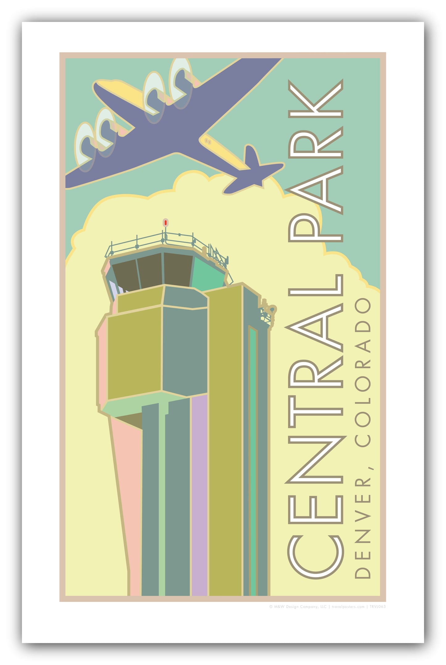 Central Park - Denver, Colorado - Poster