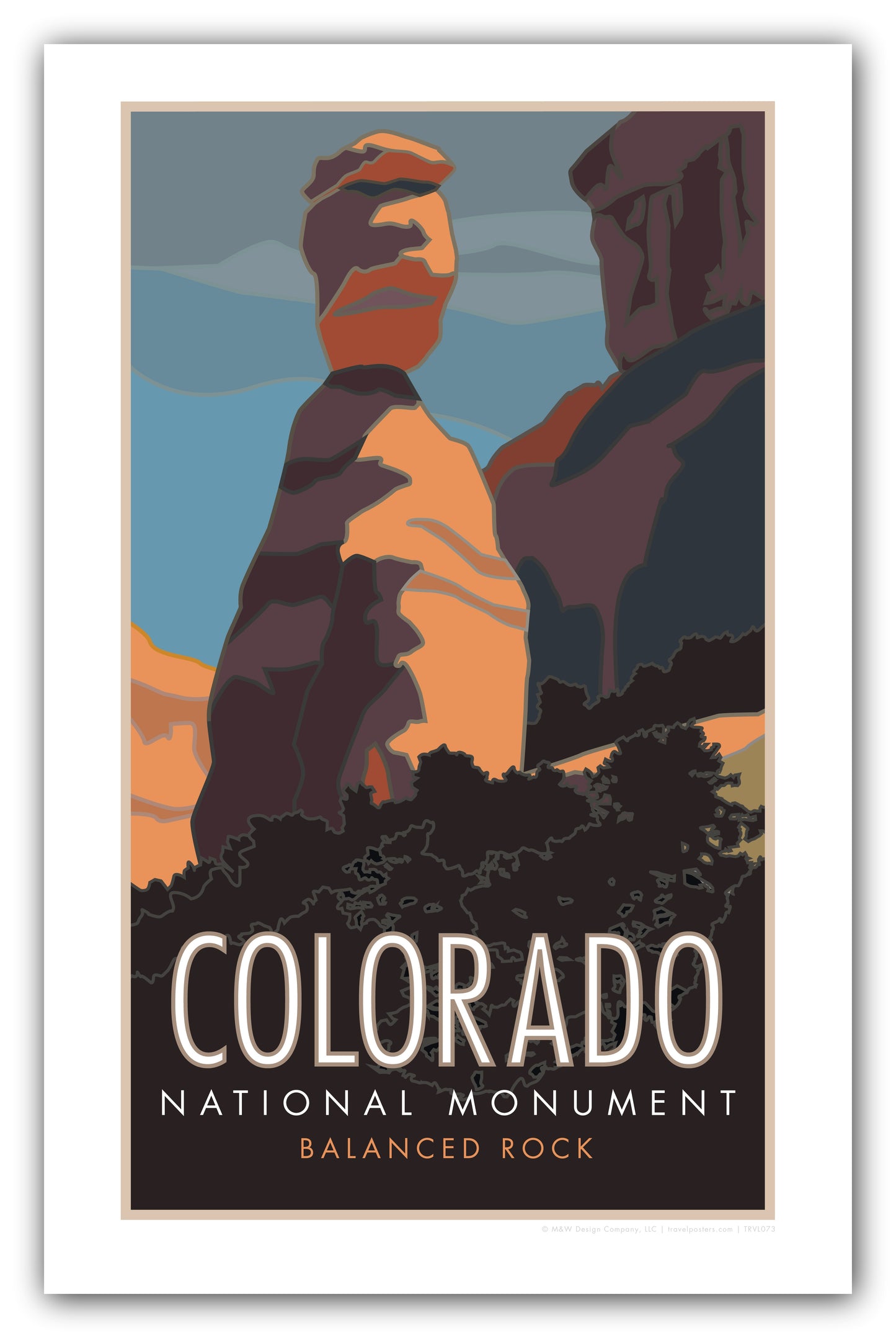 Colorado National Monument, Colorado - Poster