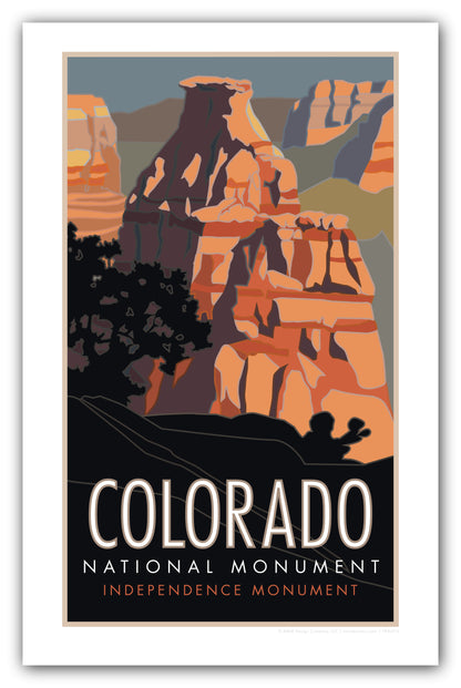 Colorado National Monument #2 (Independence Monument) - Poster