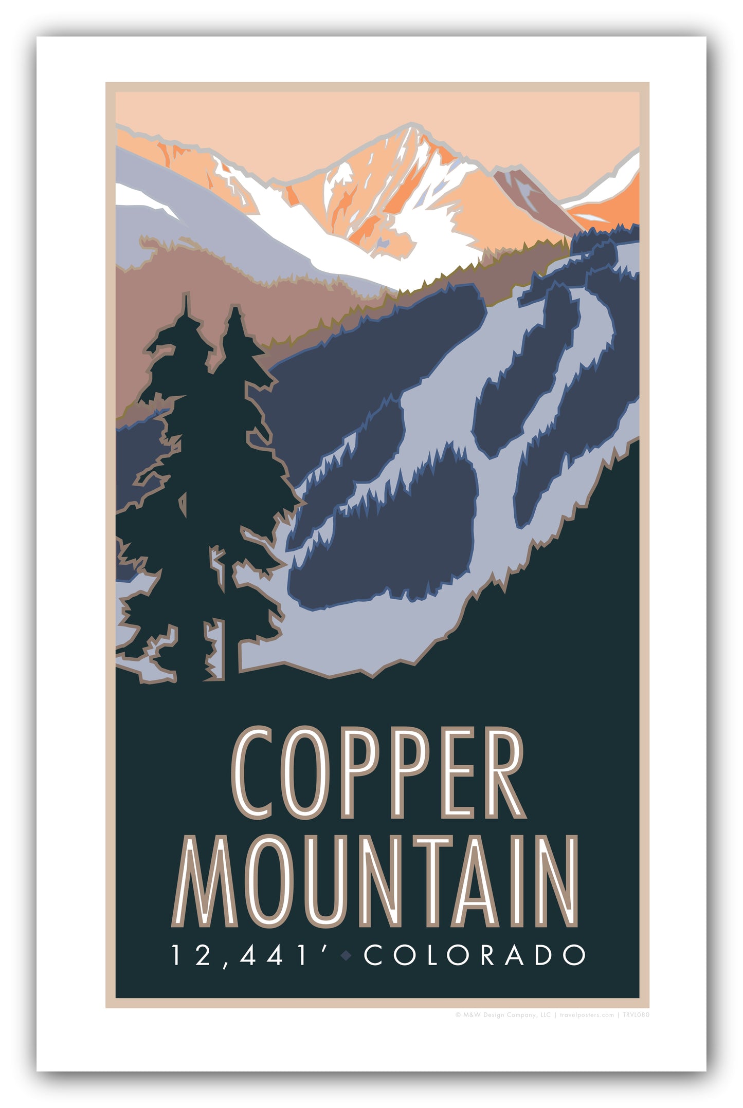 Copper Mountain, Colorado - Poster