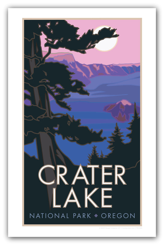 Crater Lake National Park - Oregon -  Poster