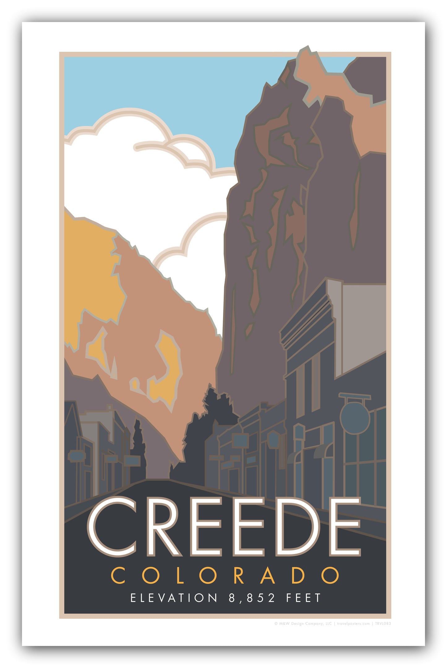Creede, Colorado - Poster