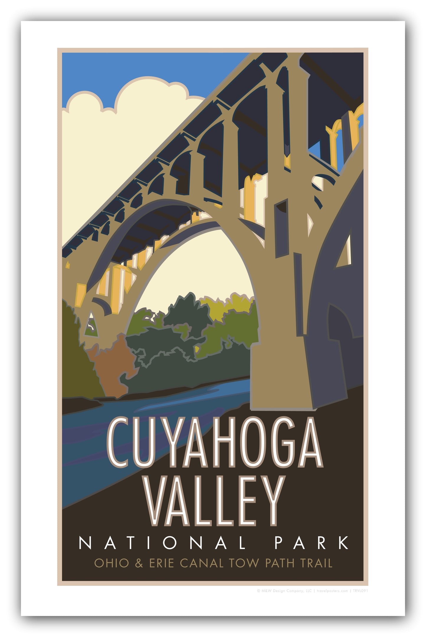 Cuyahoga Valley National Park, Ohio - Poster