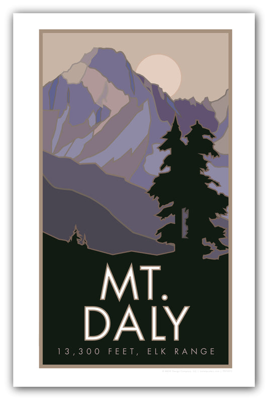 Mt. Daly, Colorado - Poster
