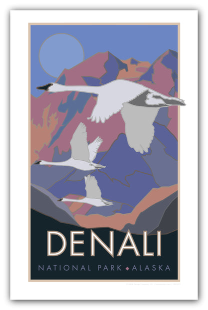 Denali National Park - Alaska - Poster