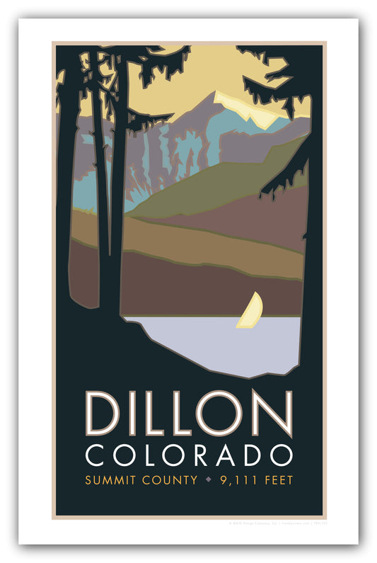 Lake Dillon, Colorado - Poster