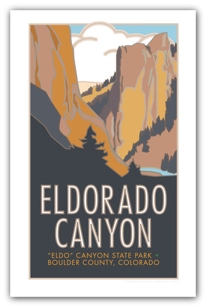Eldorado Canyon, Colorado - Poster