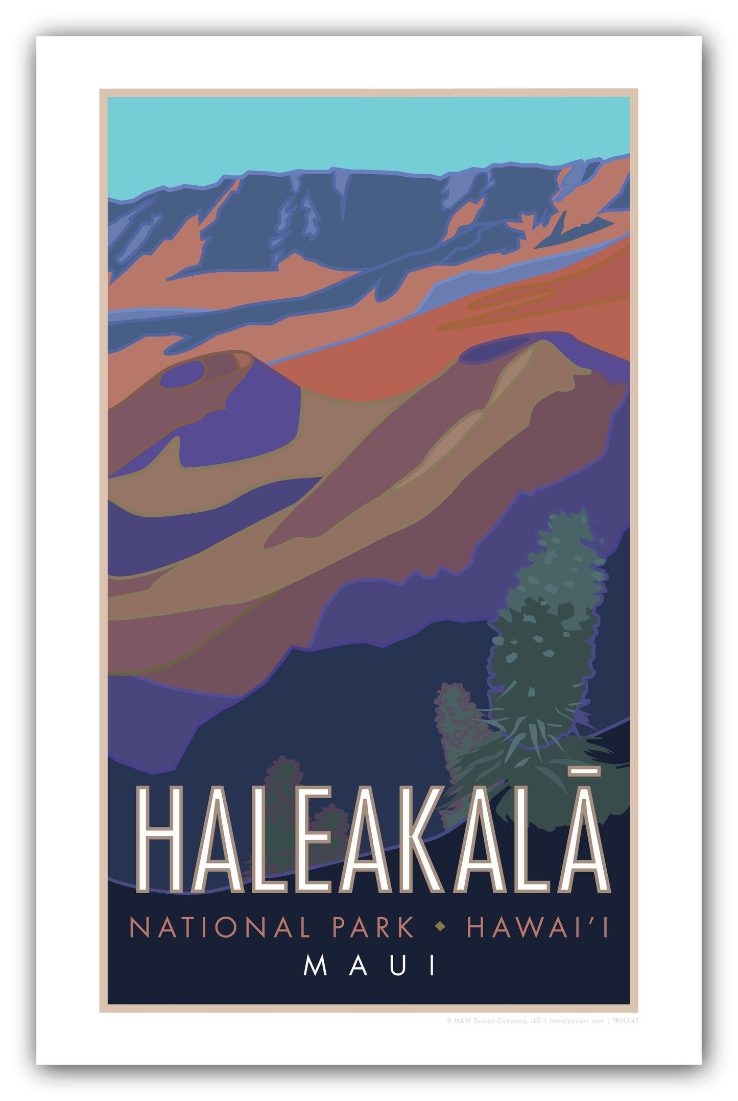 Haleakala National Park, Maui - Poster