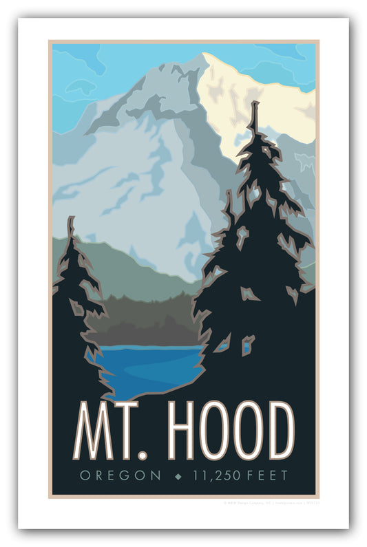 Mt. Hood - Oregon - Poster