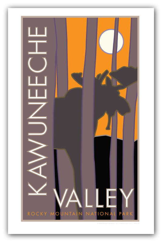 Kawuneeche Valley, Colorado - Poster