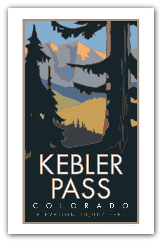 Kebler Pass, Colorado - Poster