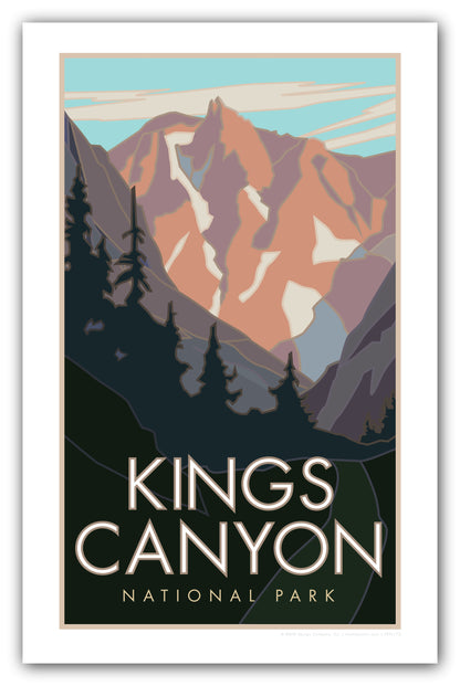 Kings Canyon National Park, California - Poster