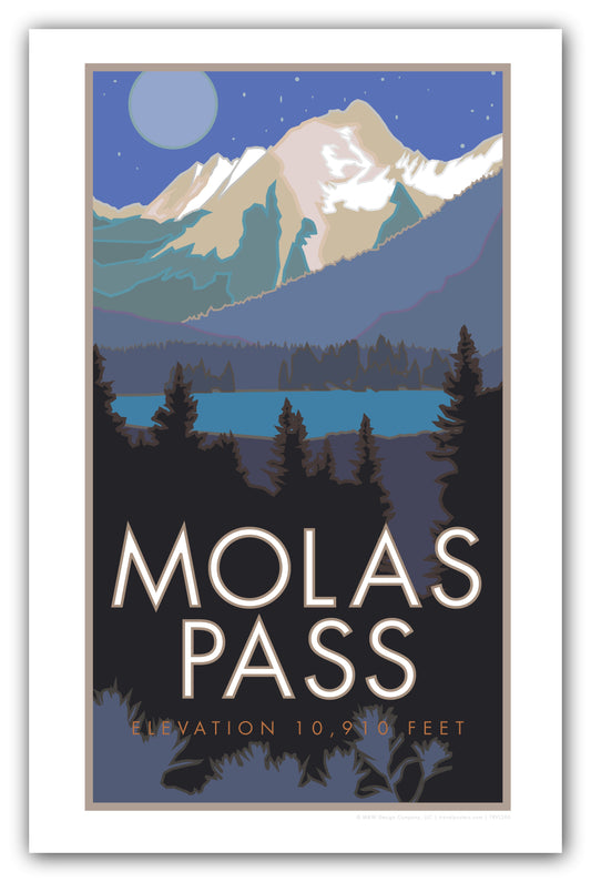 Molas Pass, Colorado - Poster