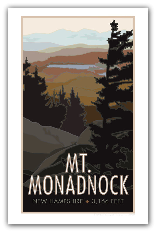 Mt. Monadnock, New Hampshire - Poster