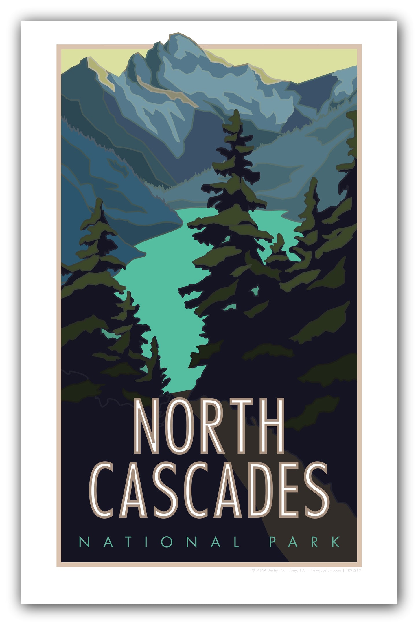 North Cascades National Park - Washington -  Poster