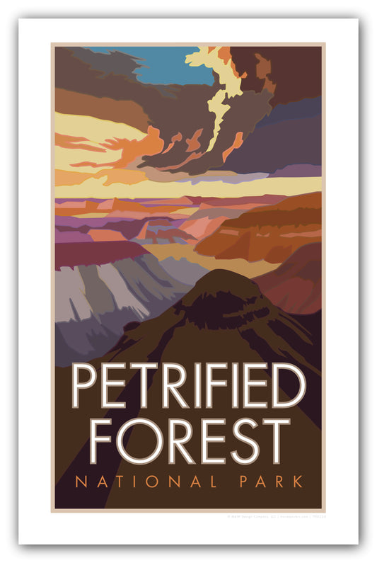 Petrified Forest National Park, Arizona - Poster