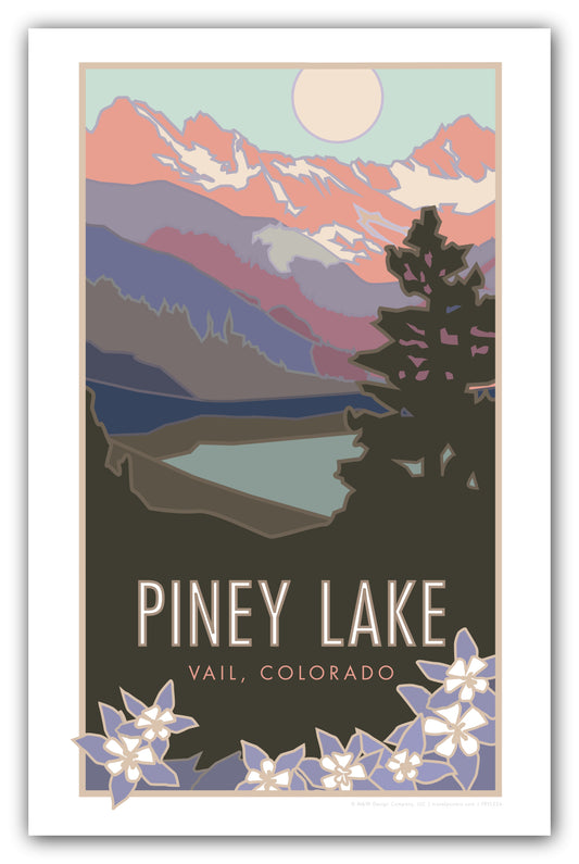 Piney Lake (Eagles Next Wilderness), Colorado - Poster