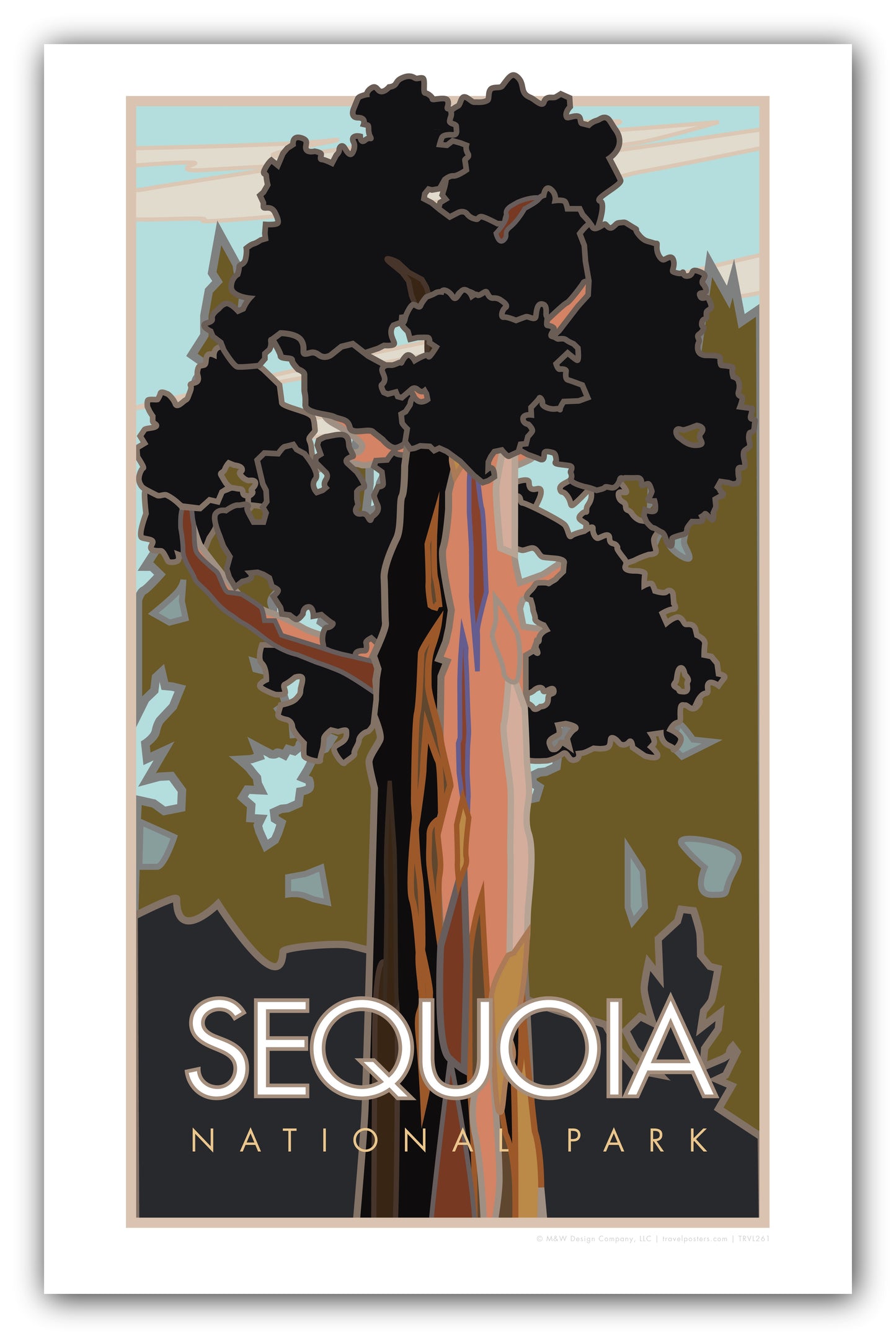 Sequoia National Park, General Sherman, California - Poster