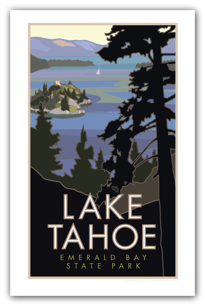 Lake Tahoe, Emerald Bay - Poster