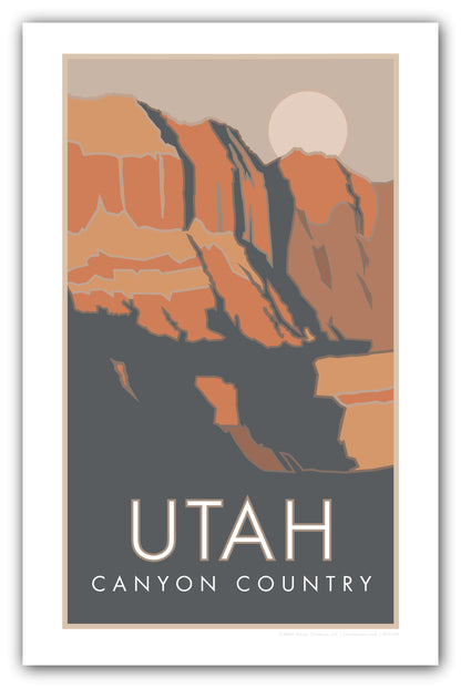 Utah Canyon Country - Poster