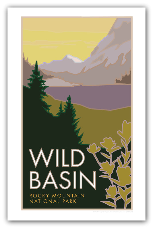 Wild Basin, Rocky Mountain National Park, Colorado - Poster